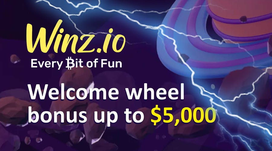 Winz.io casino welcome bonus