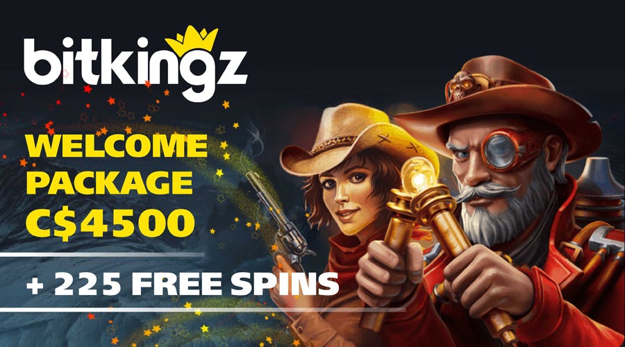 BitKingz casino welcome bonus