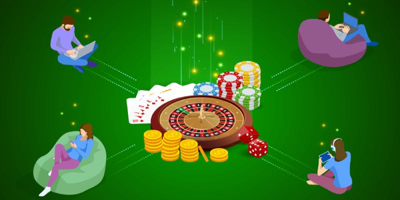 Peoply playing online Bitcoin Roulette