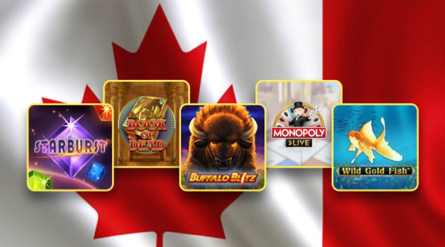 Top 5 Online Slots for Canadians in 2024